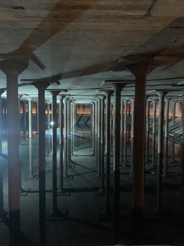 Cistern underground