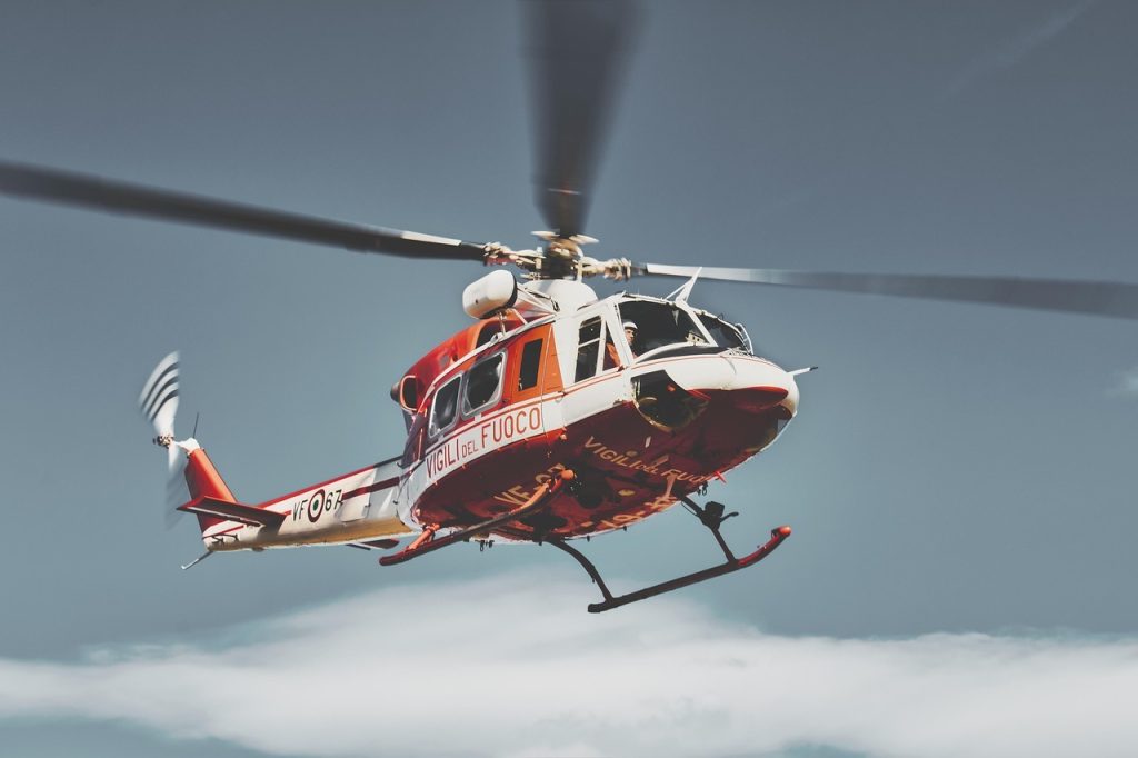 Helicopters Drop Water Where Crews Need It Most