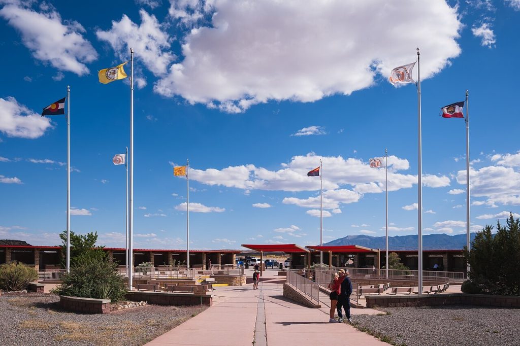 Four Corners Monument Lets Visitors Stand in Four States at Once