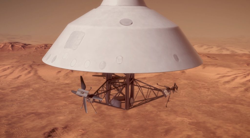 Three Mars Helicopters Will Search for Potential Water Sources