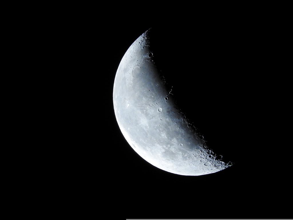Thin Crescent Moon