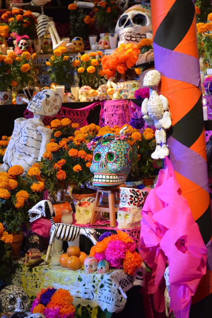 Marigolds Create Colorful Paths for Returning Spirits