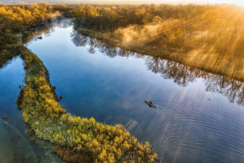 Minnesota Sends Water Toward Three Major Drainage Basins