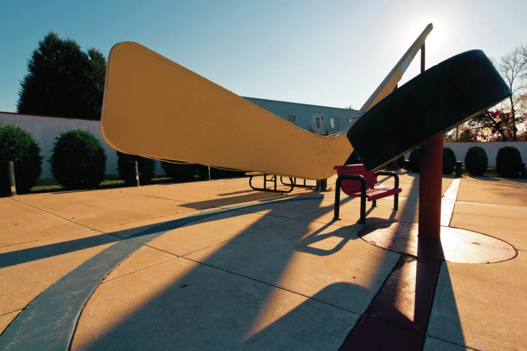 Eveleth’s Giant Hockey Stick Pays Tribute to Minnesota’s Hockey Heritage
