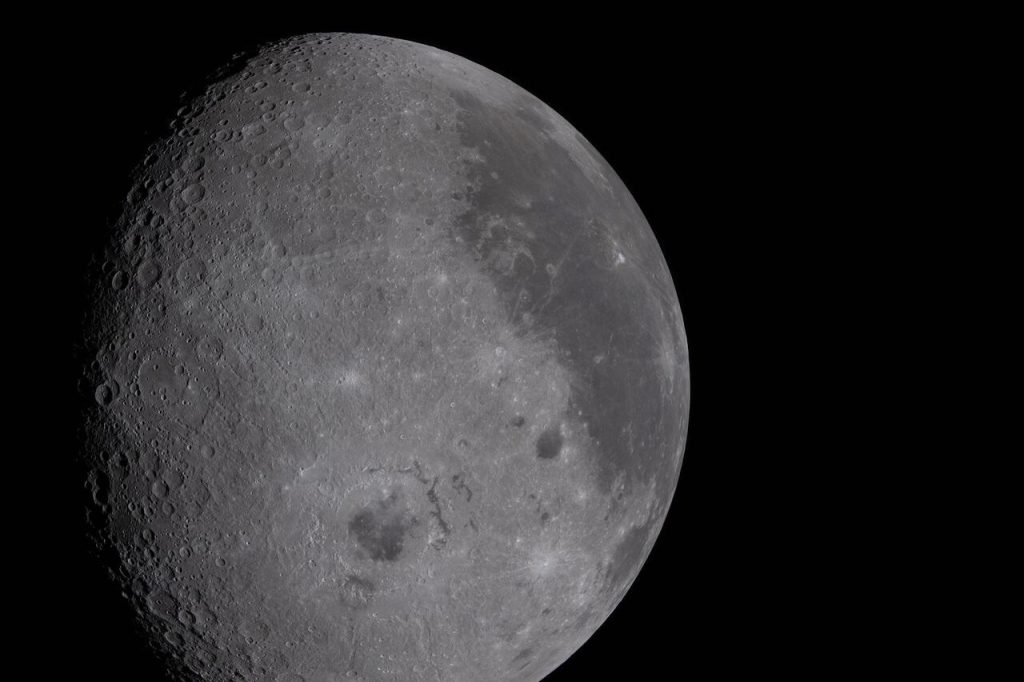 Dramatic Craters and Mountains Along the Lunar Terminator