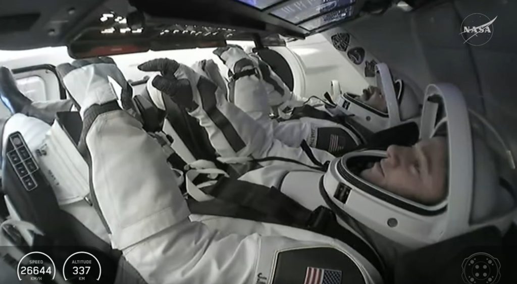 The Crew Traveled More Than 100 Million Miles in Space