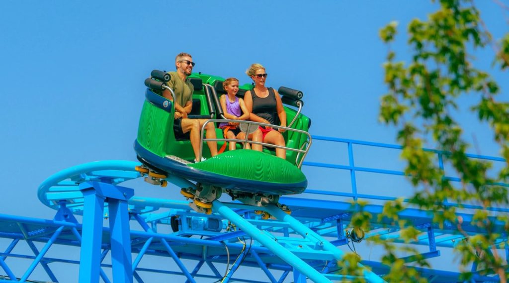 The Coaster Is Built Around Six Claimed World Record