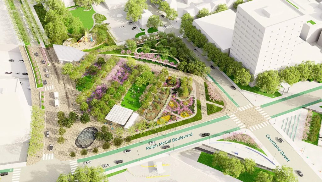 Construction Will Begin With Street Improvements Before the Highway Cap