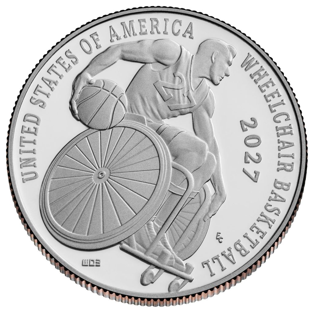 The Half Dollar Will Introduce a New Paralympic Sports Design