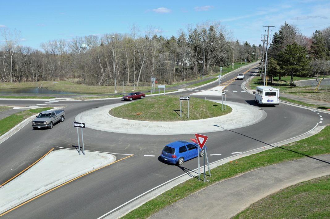 Minnesota Just Opened a New Roundabout on Highway 169